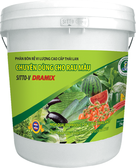 Phân bón trung vi lượng hỗn hợp Sitto-V Dramix